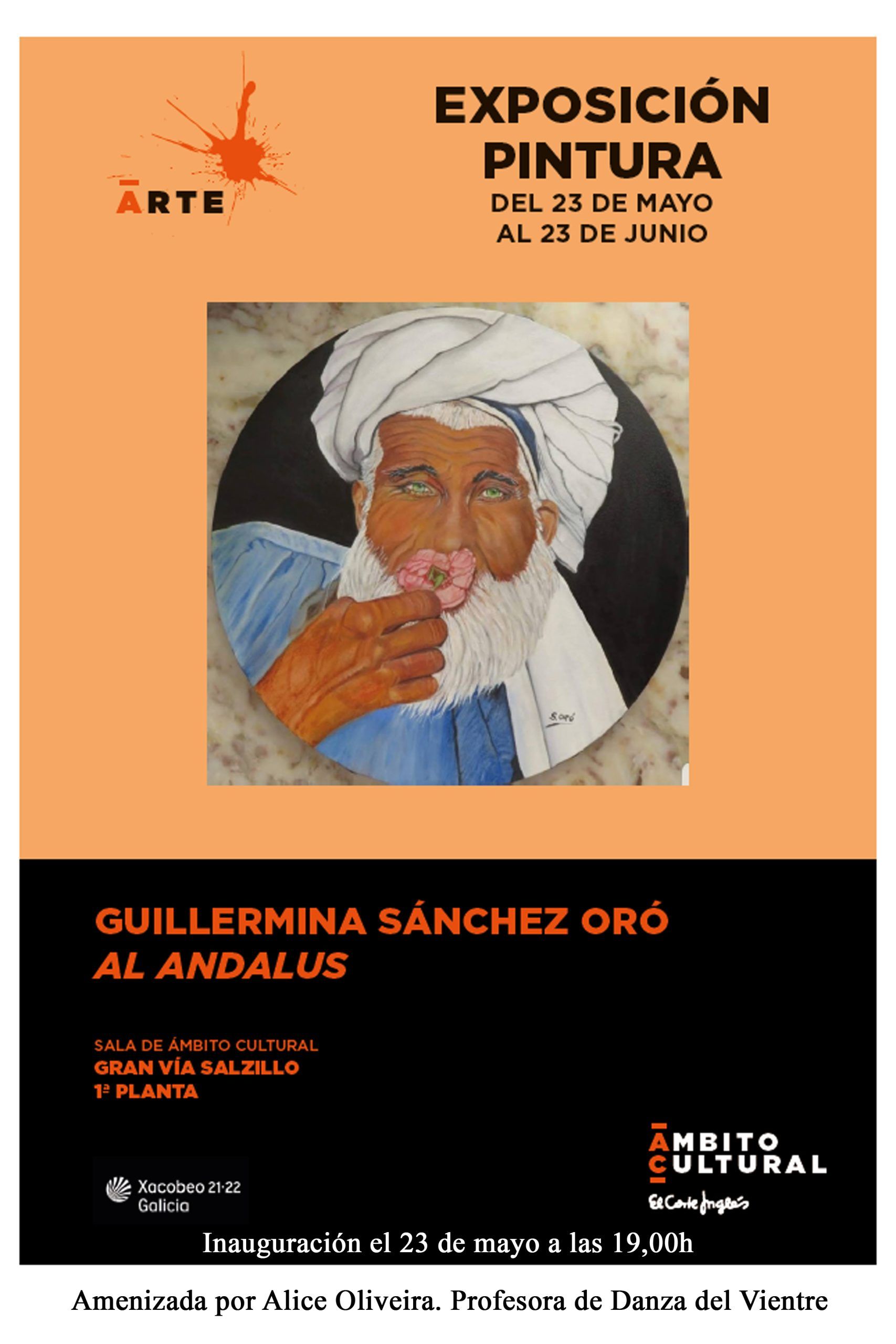 AL ANDALUS de GUILLERMINA SCHEZ. ORÓ (Murcia) Del 23 mayo al 23 junio.