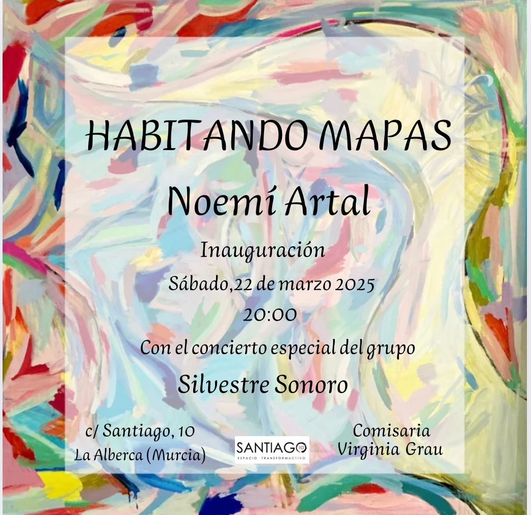 HABITANDO MAPAS de NOEMÍ ARTAL (La Alberca) Hasta el 27 abril